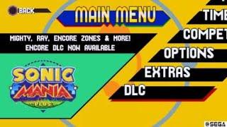 Sonic Mania Encore DLC Glitch