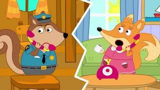 The Fox Family and Friends | knock knock trick or treat | Cartoon for kids new full episode #854