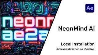 Quick tutorial of NeonMind AI local installation on WIndows.