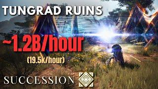 BDO Tungrad Ruins - 307 AP Succession Sage PvE | Lv2 19.5k Trash/hour