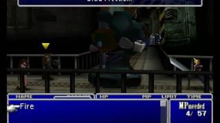 Final Fantasy VII (7) PC/emulator (HD video)