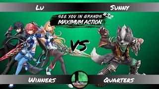 Lu (Joker/Pyra/Mythra) vs Sunny (Wolf) - Winners Quarters - SUGMA #32