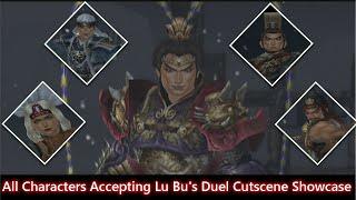 Dynasty Warriors 4 - ALL CHARACTERS Accepting Lu Bu's Duel Cutscene Showcase + Gameplay #MusouMay