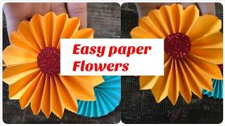 #paper flowers#how to make paper flowers#giant flowers making #diy sunflower making #paper crafts