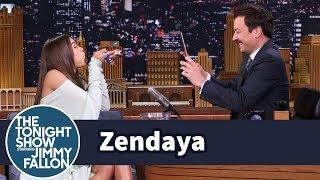 Zendaya and Jimmy Get Creative with Instagram Boomerangs