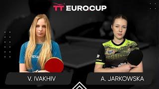 11:10 Valeriia Ivakhiv - Aleksandra Jarkowska 11.10.2024 TT Euro.Cup Final Women Star. TABLE 3