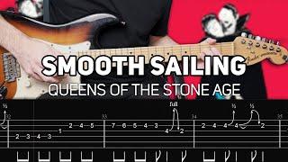 Queens Of The Stone Age - Smooth Sailing (Guitar lesson with TAB)