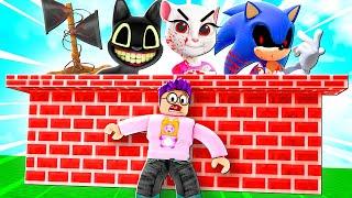 Can We BUILD A BASE & SURVIVE In ROBLOX?! *EVIL SIRENHEAD, SONIC, & MORE!* (INSANE SIMULATOR!)