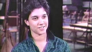 Ralph Macchio Karate Kid, Crossroads Movie Promo1984 /1985 Justine Bateman interviews Ralph