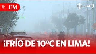 Winter begins with a cold snap of 10°C in Lima | Midday Edition | Peru News