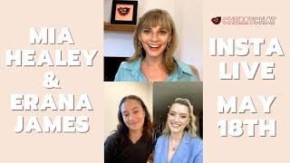 Mia Healey & Erana James | The Wilds | Cherry Chat Insta Live - May 18th