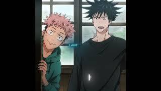 「 WHEN FUSHIGURO ANGRY  」- JUJUTSU KAISEN FUSHIGURO AND MEGUMI EDIT #ITADORI #GOJO #SHORTS