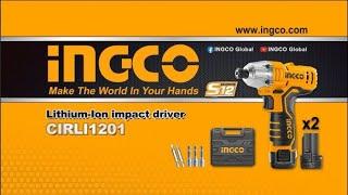 MESIN IMPACT DRIVER CORDLESS 12V INGCO CIRLI1201