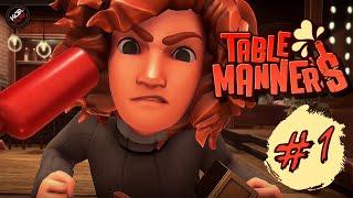 ПЕРВОЕ СВИДАНИЕ!!! ● Прохождение игры Table Manners ● #1