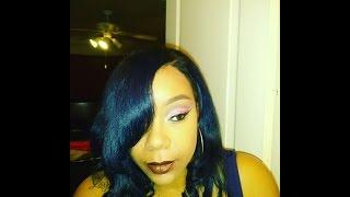 Hey there BLU! Coloring my wig blue....NOT a tutorial