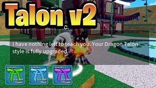 How to UPGRADE Dragon Talon EASY Steps | Blox Fruits