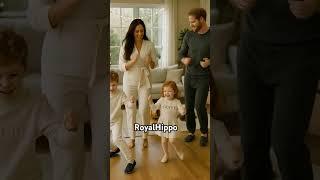Prince Harry and kids have a dance off #dance #dancing #funny #cute #fun #happy #love #family