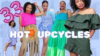 33 Exciting Summer Upcycles! |  DIY clothes thrift flip