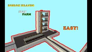 Roblox Islands Iron Farm Tutorial!