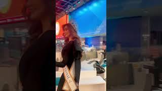 #andreaaguilera at #univision in #miami #shorts