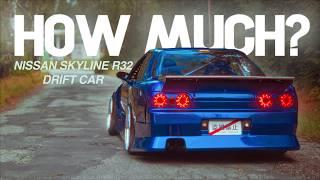 TOTAL COST of building my NISSAN SKYLINE 1UZ-R32 | NIGHTRIDE