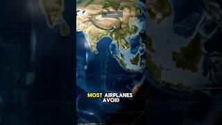 The Real Reason Planes Avoid the Pacific Ocean ️ #shortvideo