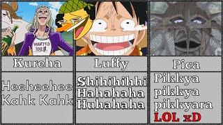 One Piece Laughs ~ 50 Character Unique Level Laugh ~    #onepiece #anime #onepiecelaughs