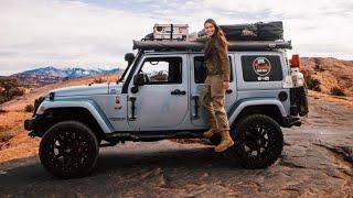 A TOUR OF OUR JEEP WRANGLER OVERLAND VEHICLE WITH YOUNG  DANIEL   /// EFRT S2•E12