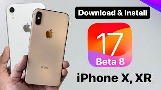 iOS 17 - How to Install iOS 17 new update on iPhone xr, x