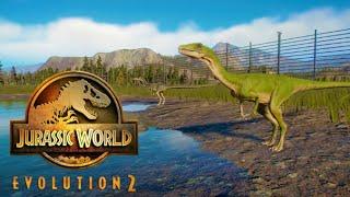 All coelophysis animations Jurassic world evolution 2