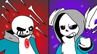 killer!Sans vs Dust!Sans(Frist animation video)