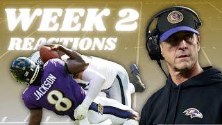 Is John Harbaugh OBSTRUCTING OC Todd Monken? | WEEK 2 Reactions with Coach Evans