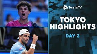 Berrettini & Fils Clash; Draper Challenges Hurkacz | Tokyo 2024 Highlights Day 3