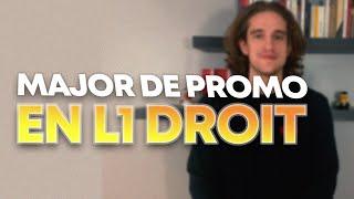 Major de promo en L1 Droit - 10 conseils pour réussir