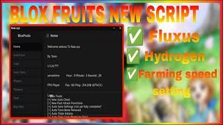 BEST NEW SCRIPT BLOX FRUITS | MOBILE FORKING