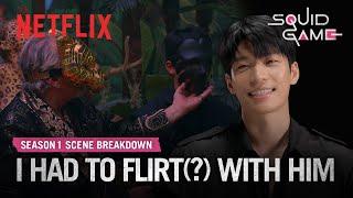 Wi Ha-jun breaks down the VIP Scene and his English lines | Squid Game | Netflix [ENG SUB]