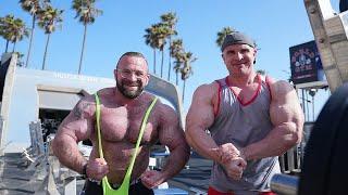 Pro Meeting und Muscle Beach Venice Training