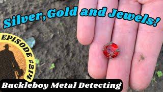 Metal Detecting Episode 214: Silver Gold and Jewels!