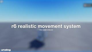 roblox studio r6 movement system (FREE MODEL)