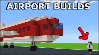 Minecraft: 15+ Airport Build Hacks!