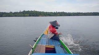 spot barramundi pecah seribu tarik kan nya sisa 50 persen #kakapputih#pancingkulup