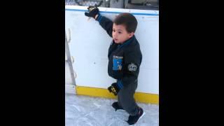 Joshua on Ice Skate