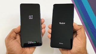 One Plus 7T vs Redmi K20 Pro SpeedTest & Camera Comparison