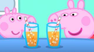 Peppa Pig Enjoys a Cold Drink  | Peppa Pig | Full Episodes | Cartoons for Kids