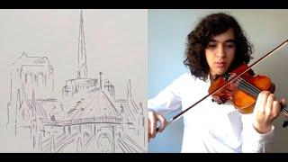 Cédric Fernandez & Bartu Elci-Ozsoy lockdown collaboration for the Notre Dame fire anniversary