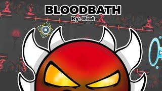 Bloodbath (Extreme Demon) 100% // Geometry Dash // NICO STUDIOS.