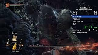 (WR) Dark Souls 3 SL1 All Bosses in 1:23:59