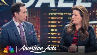 Katherine and Wesley Crash and Burn During a TV Interview | American Auto | NBC