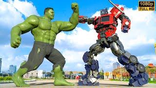 Optimus Prime vs Hulk (Comosix Film) - Transformers The Last Knight | Paramount Pictures [HD]