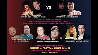 #Trivia4THON2 - Tag Team Championship Turmoil Match! | Combat Wrestling Trivia
